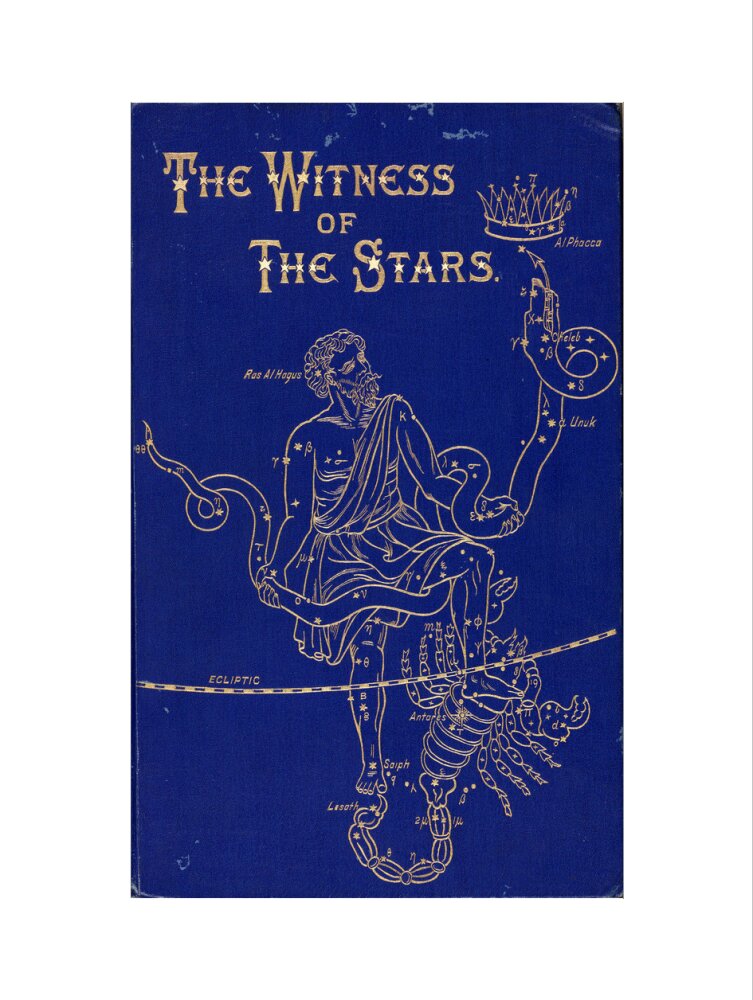 The constellations of Ophiuchus and Scorpio, 1895. art print large none Art Print - Science Museum Shop