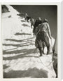 Mountain climbers, c 1925. stretched canvas extra large none Art Print - Science Museum Shop
