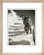 Mountain climbers, c 1925. art print extra small natural Art Print - Science Museum Shop