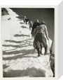 Mountain climbers, c 1925. stretched canvas small none Art Print - Science Museum Shop