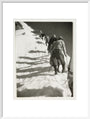 Mountain climbers, c 1925. art print large white Art Print - Science Museum Shop