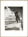 Mountain climbers, c 1925. art print extra large natural Art Print - Science Museum Shop