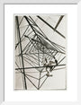 Man climbing a pylon, c 1930. art print small white Art Print - Science Museum Shop