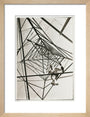 Man climbing a pylon, c 1930. art print small natural Art Print - Science Museum Shop