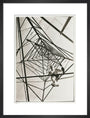 Man climbing a pylon, c 1930. art print medium black Art Print - Science Museum Shop