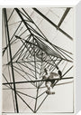 Man climbing a pylon, c 1930. stretched canvas medium none Art Print - Science Museum Shop