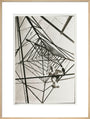 Man climbing a pylon, c 1930. art print extra large natural Art Print - Science Museum Shop