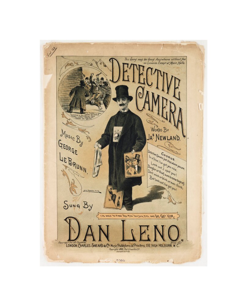 'Detective Camera', 1892 unstretched canvas small none Art Print - Science Museum Shop