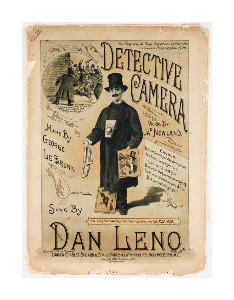 'Detective Camera', 1892 unstretched canvas large none Art Print - Science Museum Shop