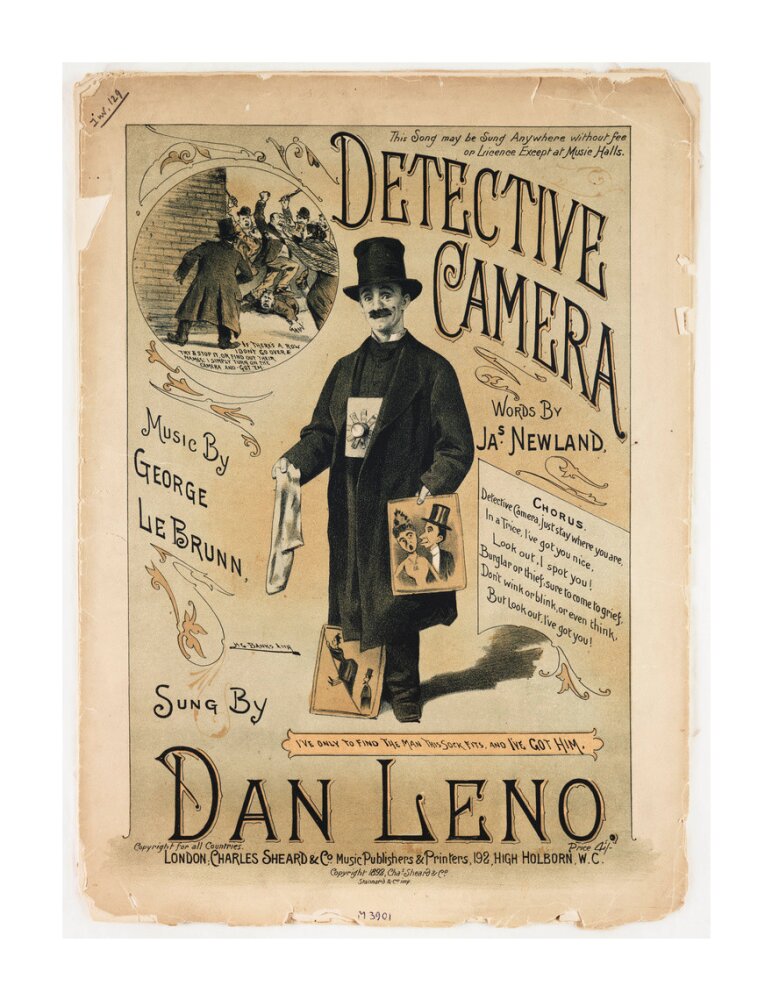 'Detective Camera', 1892 unstretched canvas extra large none Art Print - Science Museum Shop