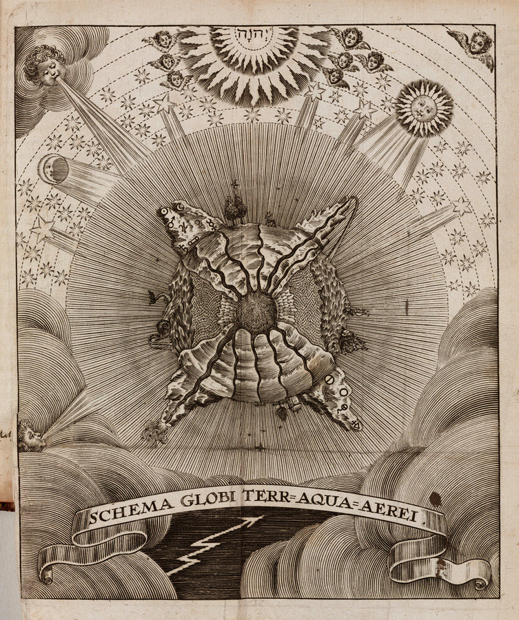 Earth-Water-Air, 1689. Art Print - Science Museum Shop
