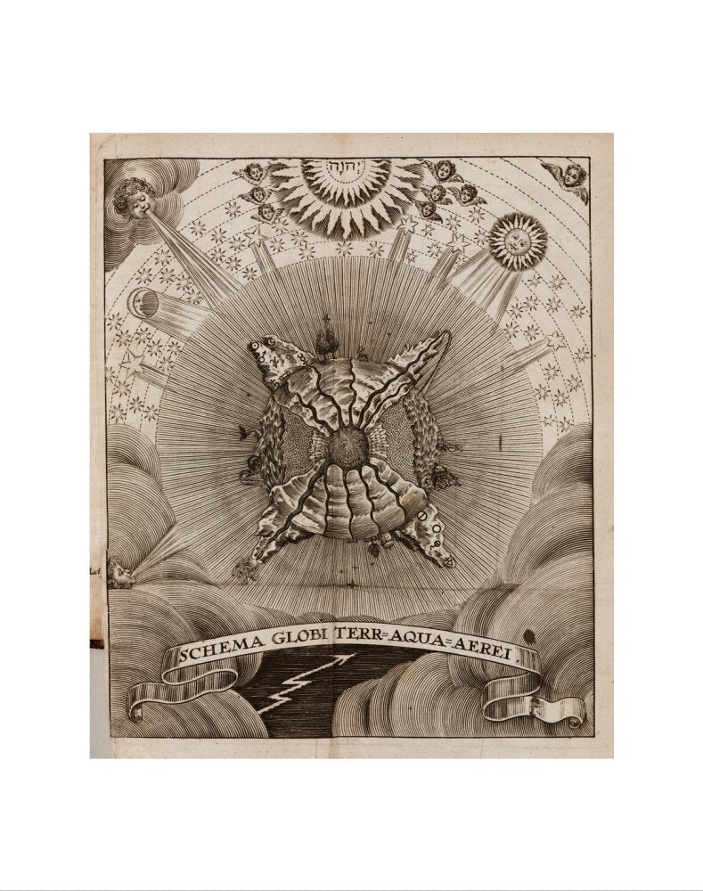 Earth-Water-Air, 1689. art print extra small none Art Print - Science Museum Shop