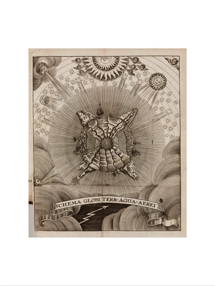 Earth-Water-Air, 1689. art print medium none Art Print - Science Museum Shop