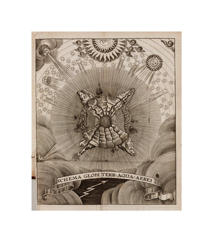 Earth-Water-Air, 1689. unstretched canvas small none Art Print - Science Museum Shop