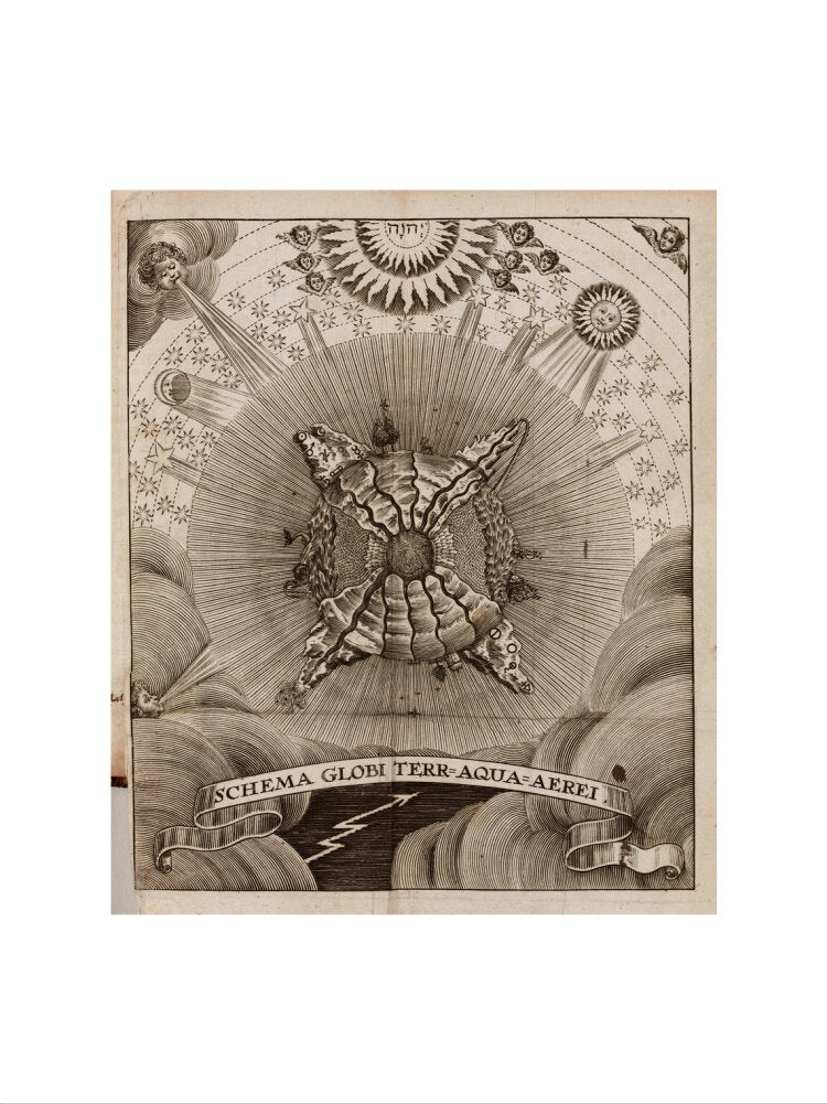 Earth-Water-Air, 1689. art print large none Art Print - Science Museum Shop