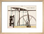 Beam engine, 1856. art print small natural Art Print - Science Museum Shop
