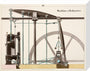 Beam engine, 1856. stretched canvas medium none Art Print - Science Museum Shop