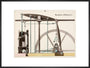 Beam engine, 1856. art print extra large black Art Print - Science Museum Shop
