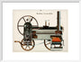 Steam locomotive, 1856. art print medium white Art Print - Science Museum Shop