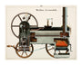 Steam locomotive, 1856. unstretched canvas extra large none Art Print - Science Museum Shop