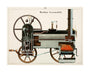 Steam locomotive, 1856. unstretched canvas large none Art Print - Science Museum Shop
