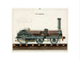 Steam locomotive, 1856. art print extra large none Art Print - Science Museum Shop