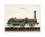 Steam locomotive, 1856. unstretched canvas medium none Art Print - Science Museum Shop