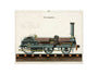 Steam locomotive, 1856. art print large none Art Print - Science Museum Shop
