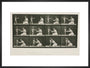 Time-lapse photographs of a woman and child, 1872-1885. art print large black Art Print - Science Museum Shop