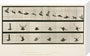 Time-lapse photographs of a pigeon in flight, 1872-1885. stretched canvas medium none Art Print - Science Museum Shop