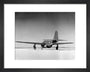 Bell XP-59A, Muroc Lake, California, c 1942. art print extra small black Art Print - Science Museum Shop