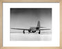 Bell XP-59A, Muroc Lake, California, c 1942. art print extra small natural Art Print - Science Museum Shop