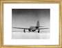 Bell XP-59A, Muroc Lake, California, c 1942. art print small gold Art Print - Science Museum Shop