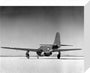 Bell XP-59A, Muroc Lake, California, c 1942. stretched canvas small none Art Print - Science Museum Shop