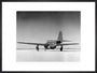 Bell XP-59A, Muroc Lake, California, c 1942. art print large black Art Print - Science Museum Shop