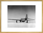 Bell XP-59A, Muroc Lake, California, c 1942. art print large gold Art Print - Science Museum Shop
