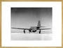 Bell XP-59A, Muroc Lake, California, c 1942. art print extra large gold Art Print - Science Museum Shop