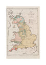 Map of the coal fields of Great Britain, 1869. unstretched canvas medium none Art Print - Science Museum Shop