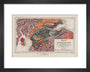 Map of the coal fields of Scotland, 1869. art print extra small black Art Print - Science Museum Shop