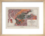 Map of the coal fields of Scotland, 1869. art print extra small natural Art Print - Science Museum Shop