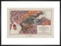 Map of the coal fields of Scotland, 1869. art print large black Art Print - Science Museum Shop