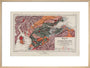 Map of the coal fields of Scotland, 1869. art print large natural Art Print - Science Museum Shop