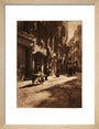Street scene, about 1900 art print small natural Art Print - Science Museum Shop