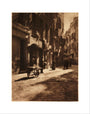 Street scene, about 1900 art print extra small none Art Print - Science Museum Shop