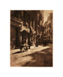 Street scene, about 1900 unstretched canvas small none Art Print - Science Museum Shop