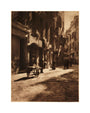 Street scene, about 1900 unstretched canvas medium none Art Print - Science Museum Shop