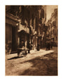 Street scene, about 1900 unstretched canvas extra large none Art Print - Science Museum Shop