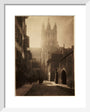 A cathedral in bright sunlight, about 1900 art print extra small white Art Print - Science Museum Shop
