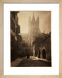 A cathedral in bright sunlight, about 1900 art print extra small natural Art Print - Science Museum Shop