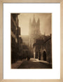 A cathedral in bright sunlight, about 1900 art print small natural Art Print - Science Museum Shop